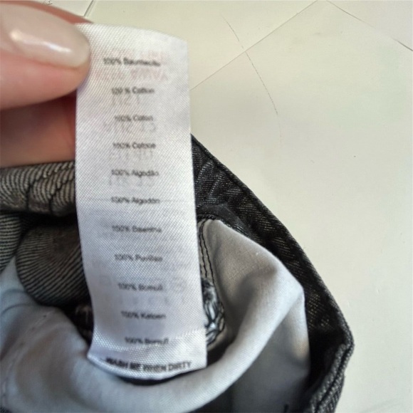 Daisy Street Women's Black Straight Jeans Size L High Rise Denim - Picture 7 of 10